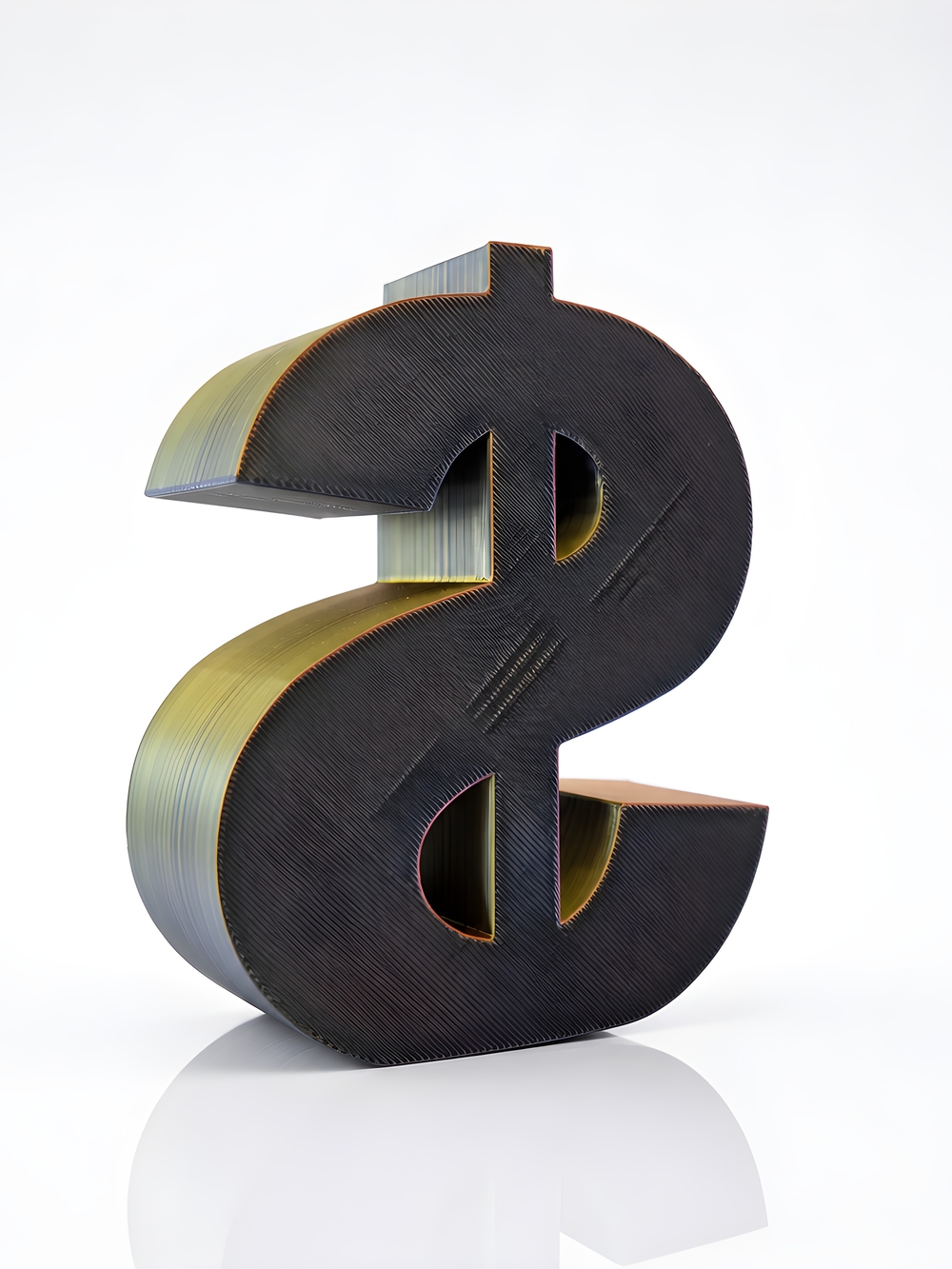 Dollar 3D Printed Coin Bank